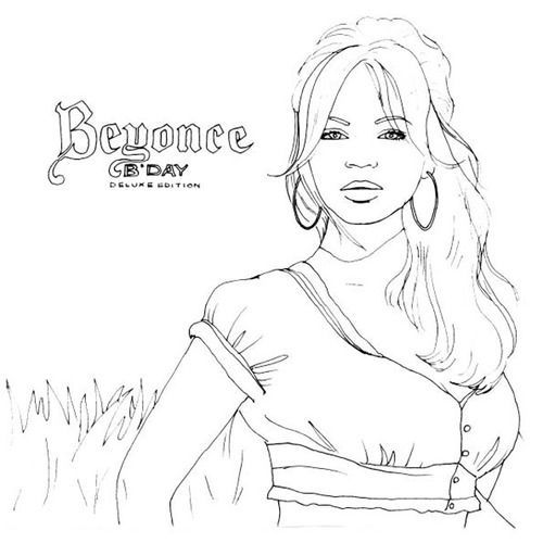 Beyonce Coloring Pages - Coloring Home