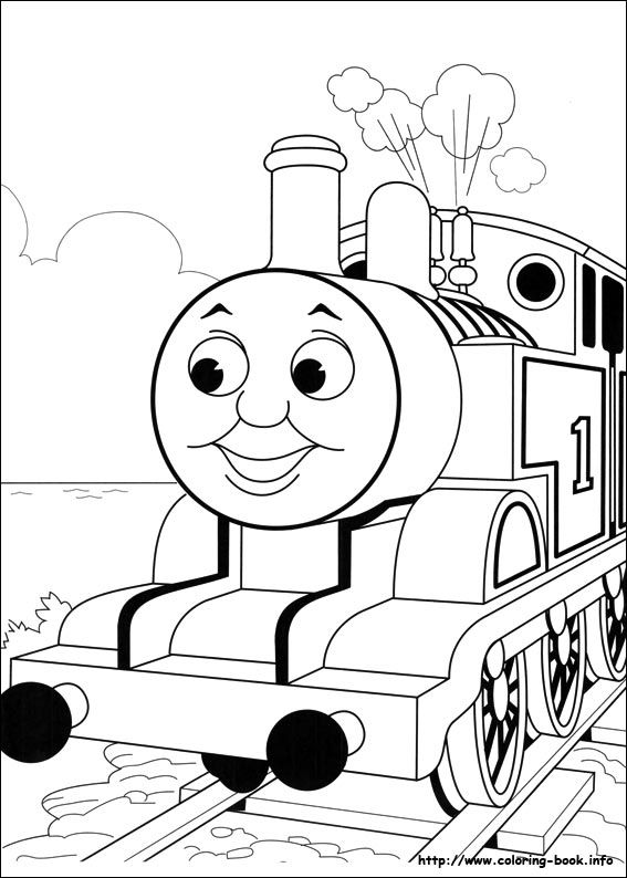 Thomas and Friends coloring pages on Coloring-Book.info