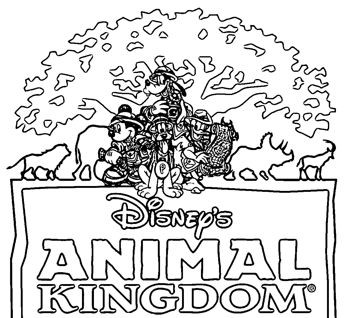 Disney Animal Kingdom Coloring Pages   Coloring Home