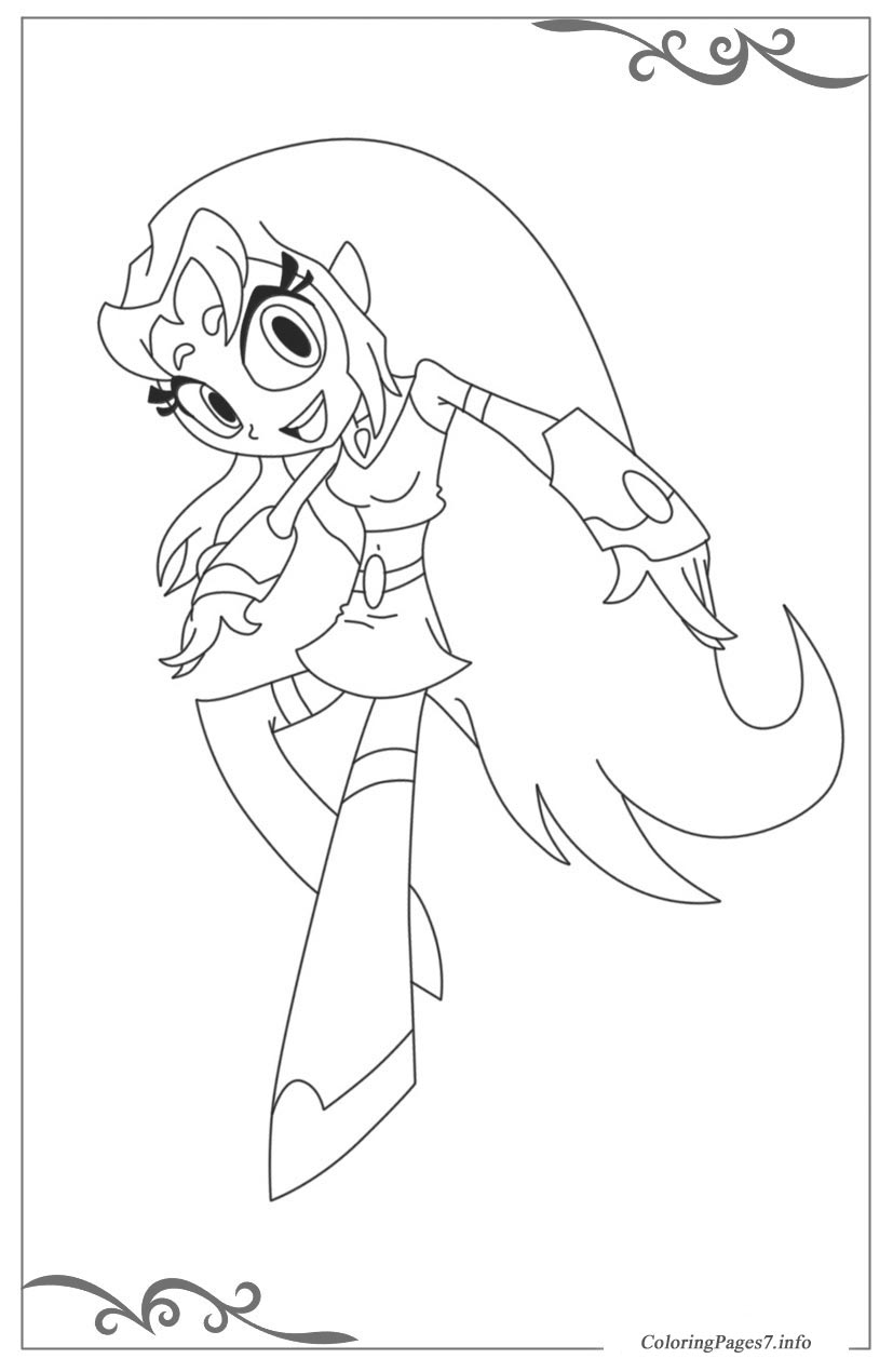 Teen Titans Go Coloring Pages for children