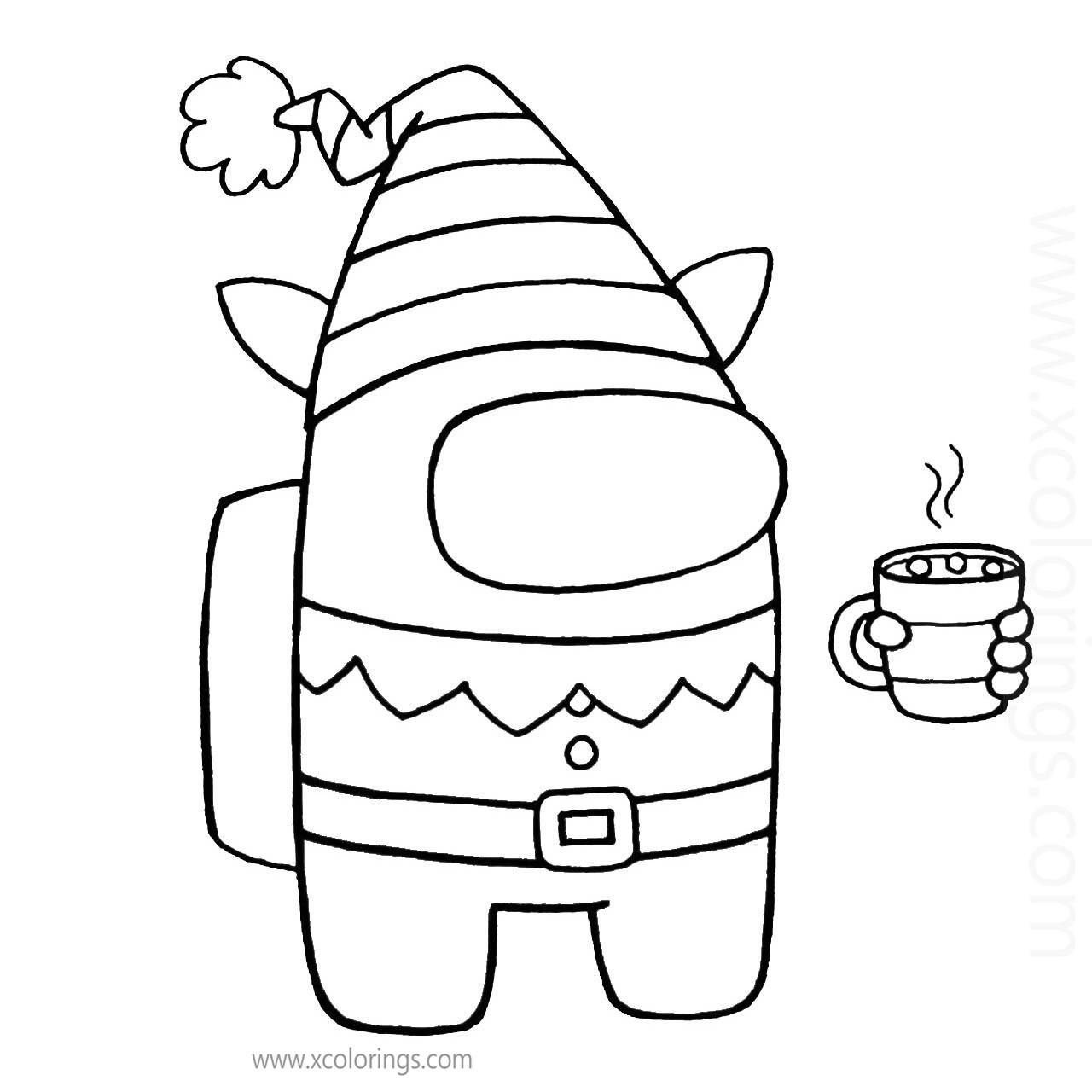 Drawing Among Us Coloring Pages Impostor / How Do You Like