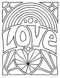 Pride Coloring Pages - Coloring Pages Kids