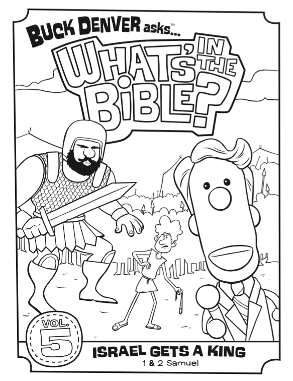 Volume 5 Coloring Page - Whats in the Bible