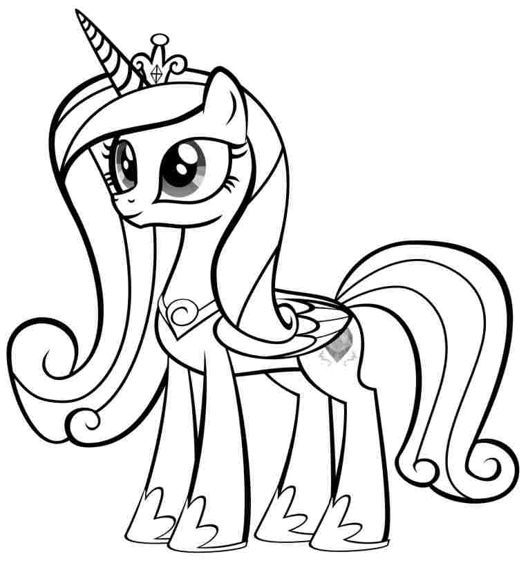 Coloring Pages Printable My Little Pony - Coloring Home