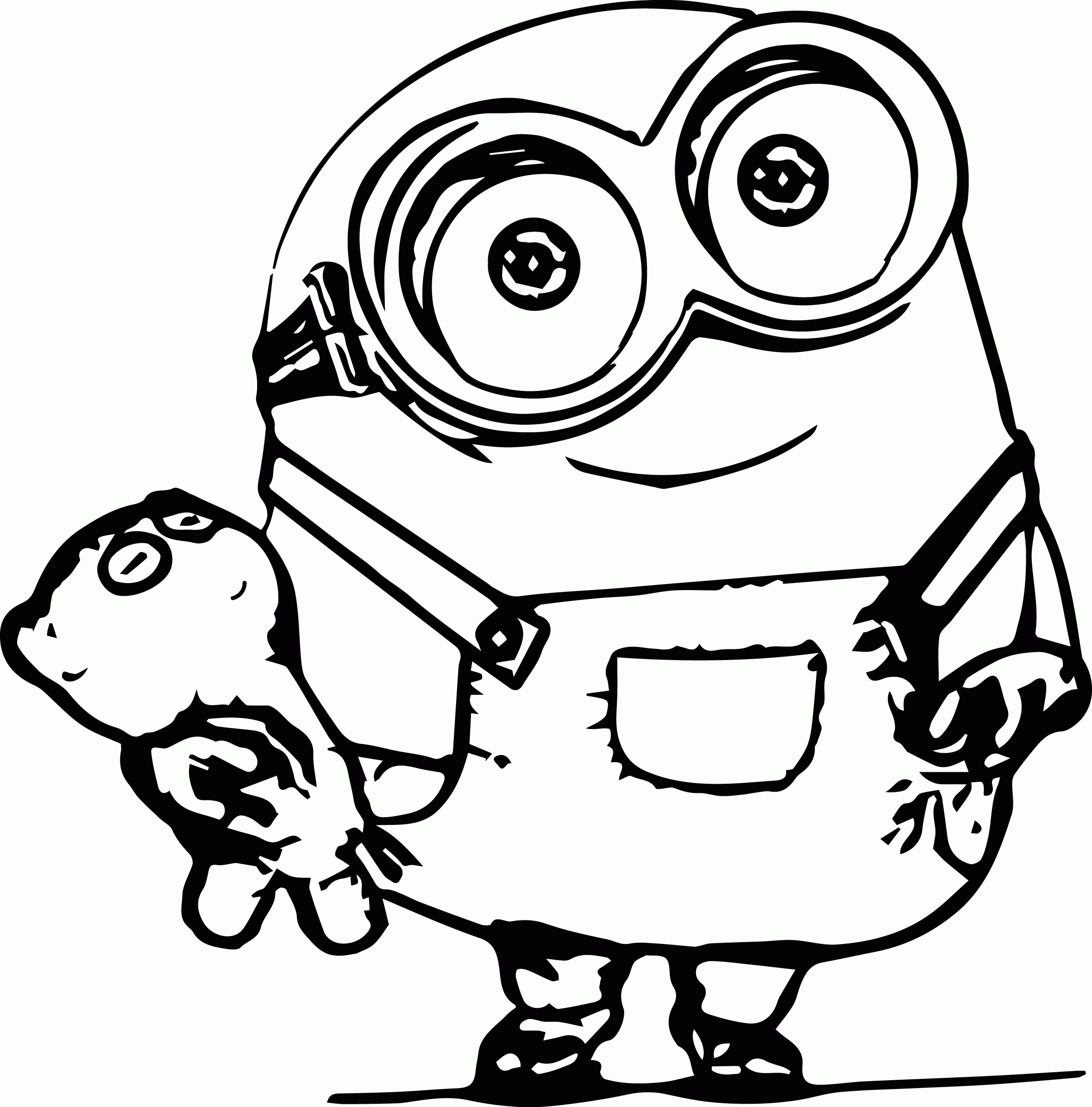 Free Minions Coloring Pages Coloring Home