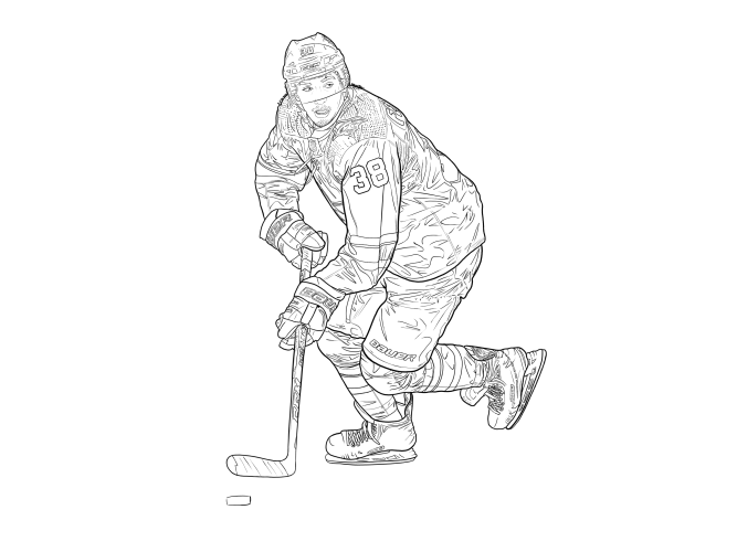 Where Hockey Meets Art — coloring pages • matthew tkachuk, quinn hughes,...
