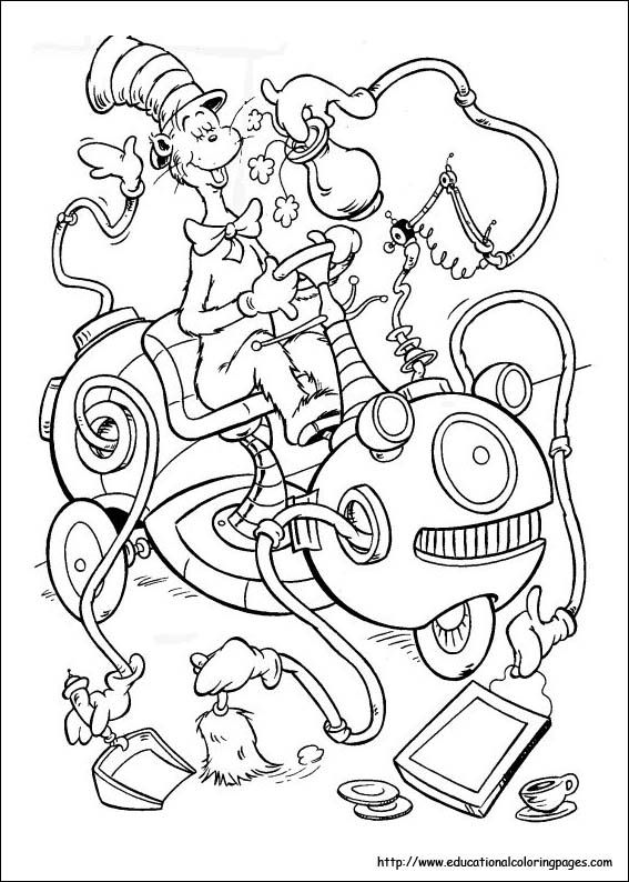 Dr Seuss Coloring Pages - Free Printable Pictures Coloring Pages For Kids | Dr  seuss coloring pages, Dr seuss coloring sheet, Coloring books
