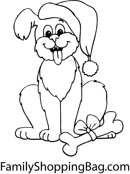 coloring : Christmas Dog Coloring Pages Christmas Dog Coloring Pictures‚  Free Printable Christmas Dog Coloring Pages‚ Christmas Dog Printable Coloring  Pages or colorings