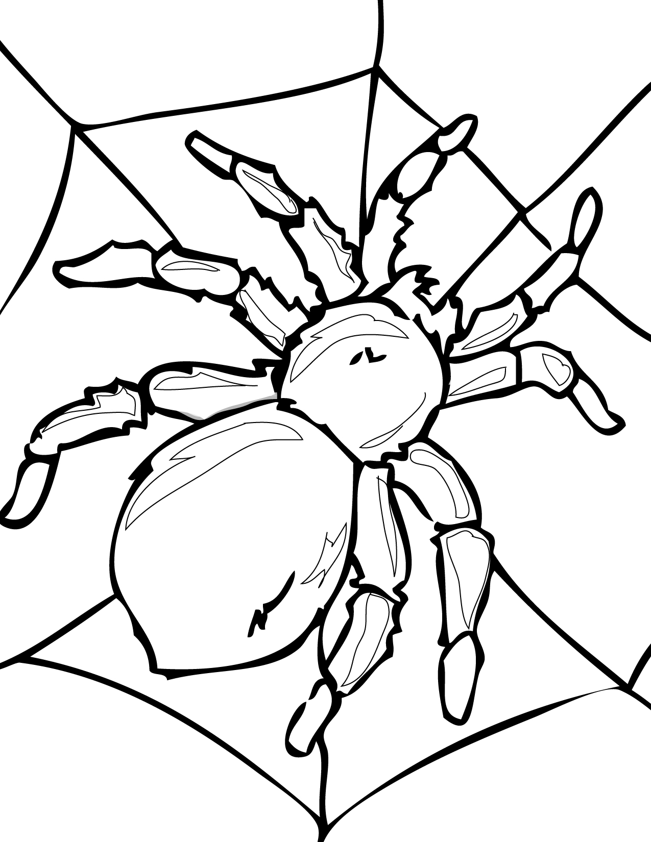 tarantula Kids Coloring Sheets (1 Pictures) | Free Coloring Pages