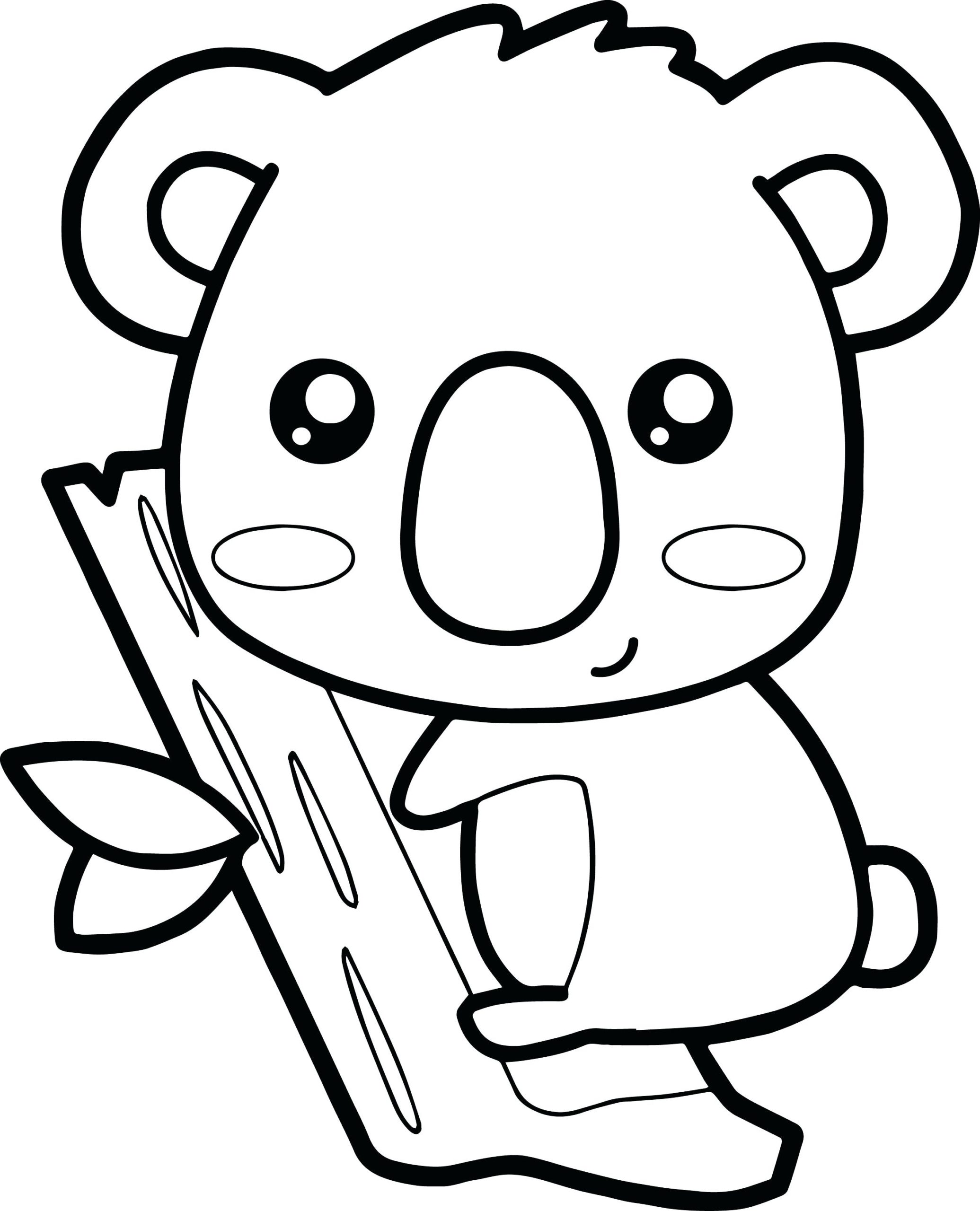 Free Printable Koala Coloring Pages For Kids Free Printable Koala 