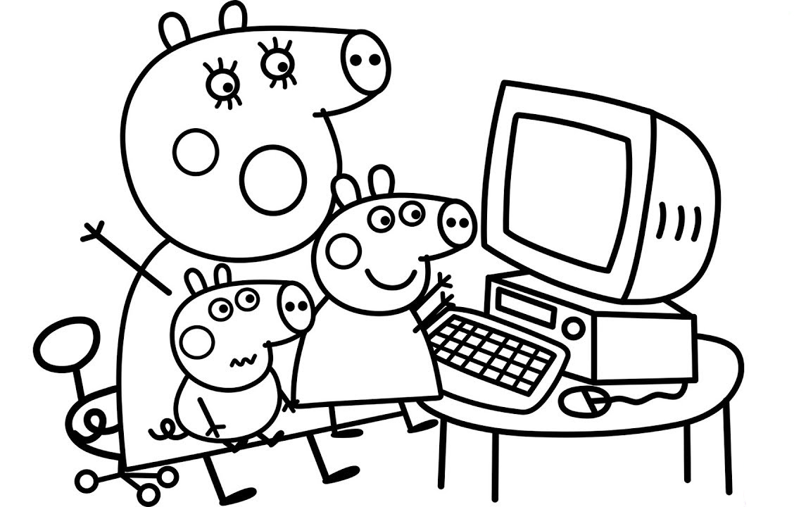 Computer Coloring Pages - Best Coloring Pages For Kids