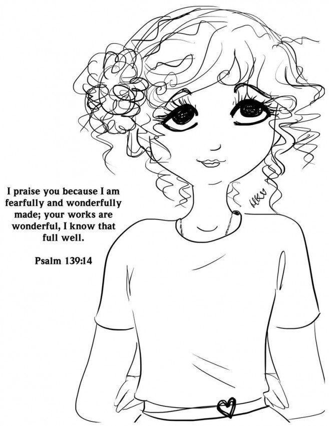 Hannah Bible Coloring Pages