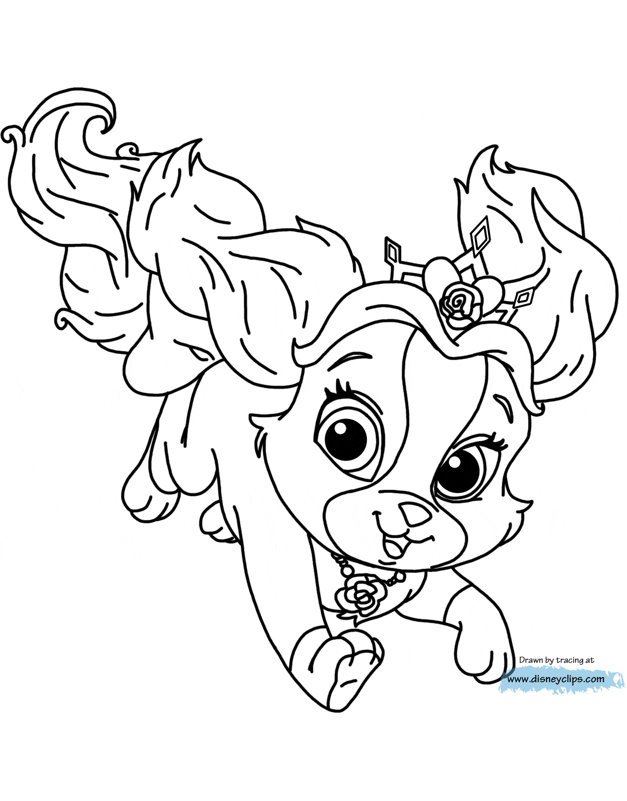 Disney Palace Pets Printable Coloring Pages 3 | Disney ...