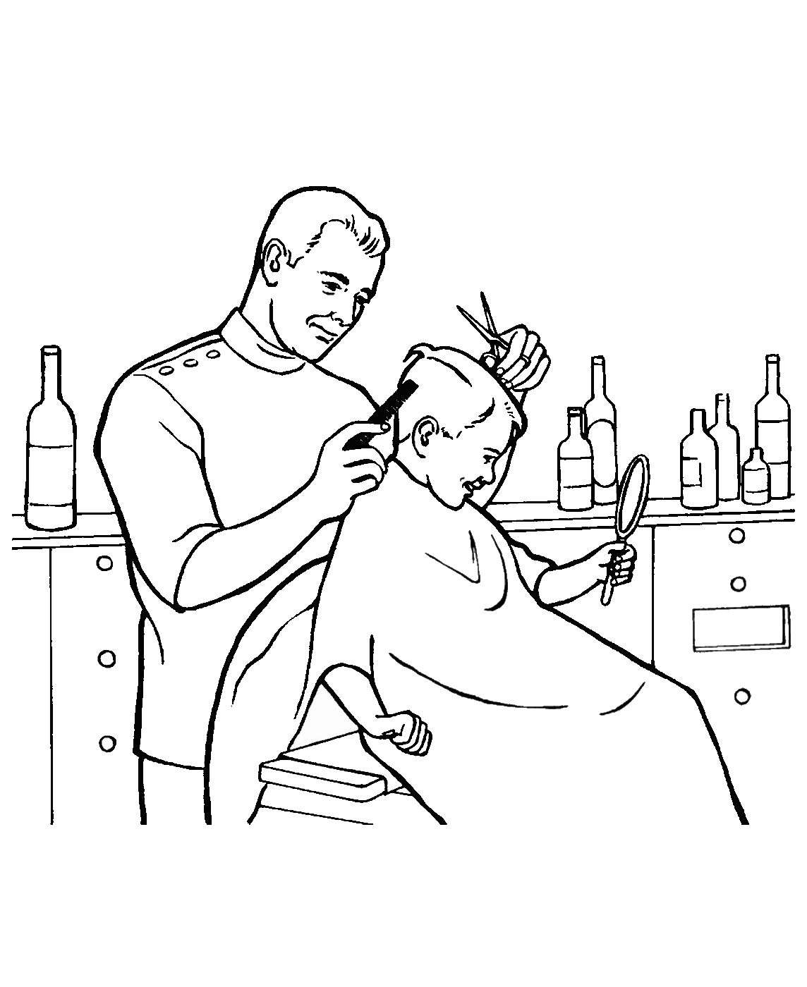 Professions Coloring Pages