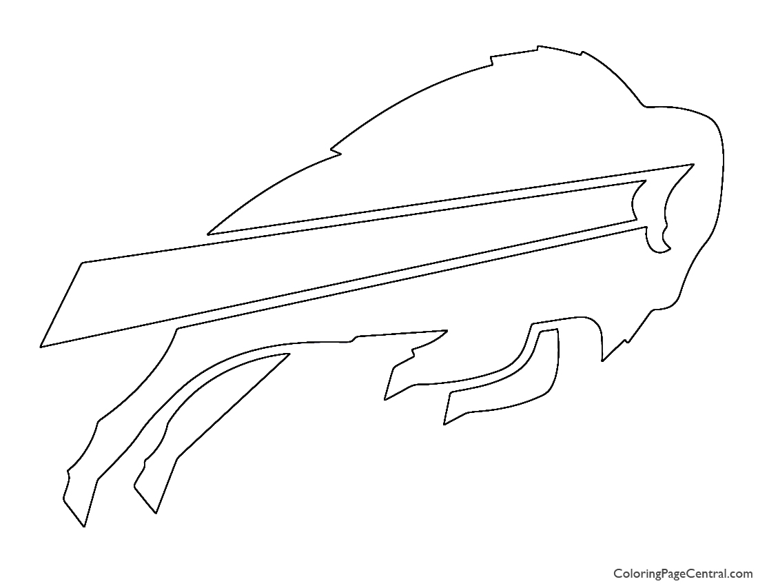 NFL Buffalo Bills Coloring Page | Coloring Page Central