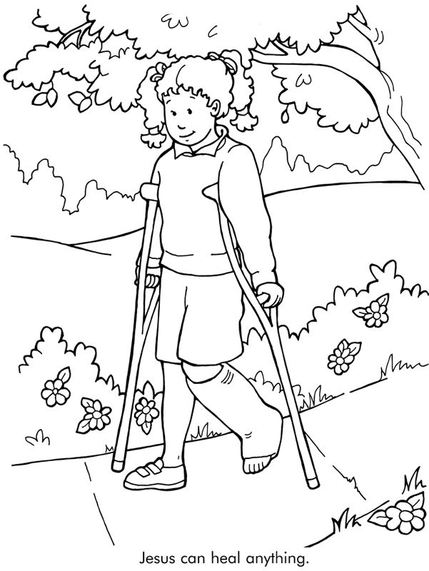 Jesus Can - Coloring Page