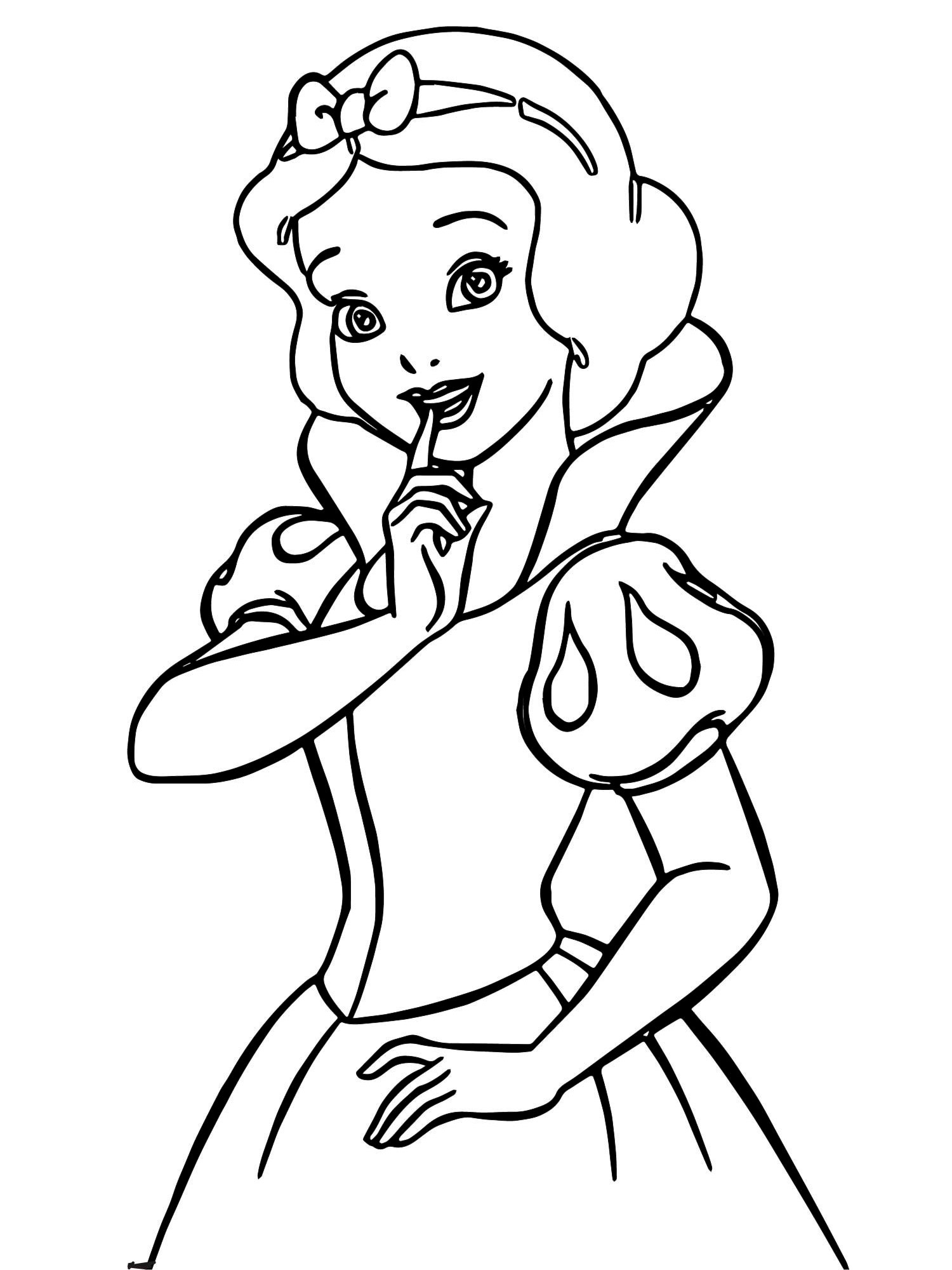 Snow white coloring pages. Download and print Snow white coloring pages.