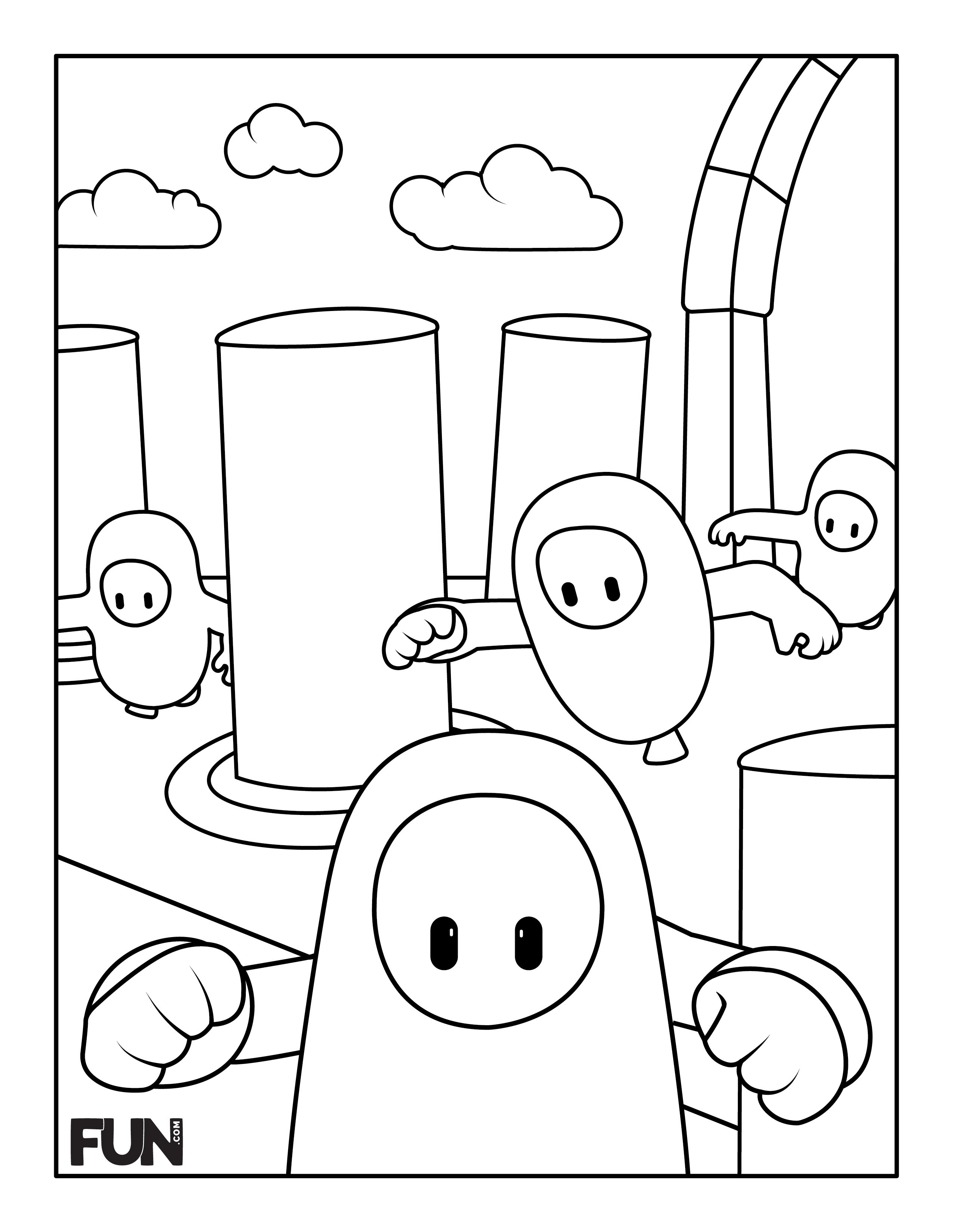Free Video Game Coloring Pages for a Pixel-Perfect Day [Printables] -  FUN.com Blog