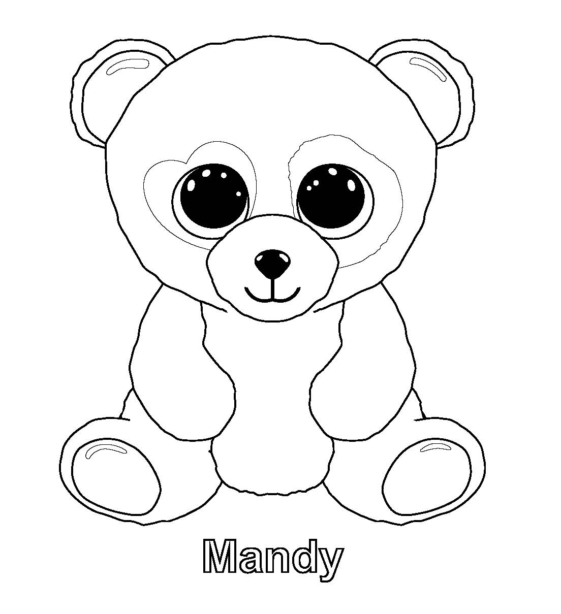Beanie Boos Coloring Pages ...