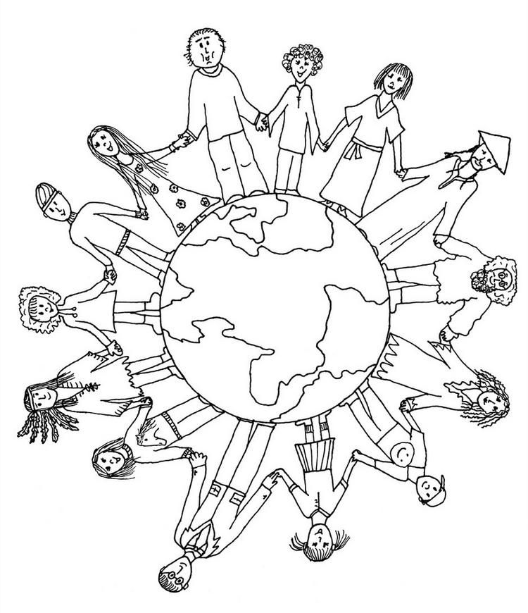 unity-in-diversity-in-world-coloring-sheets-for-school-students-planet-coloring-page-earth-day