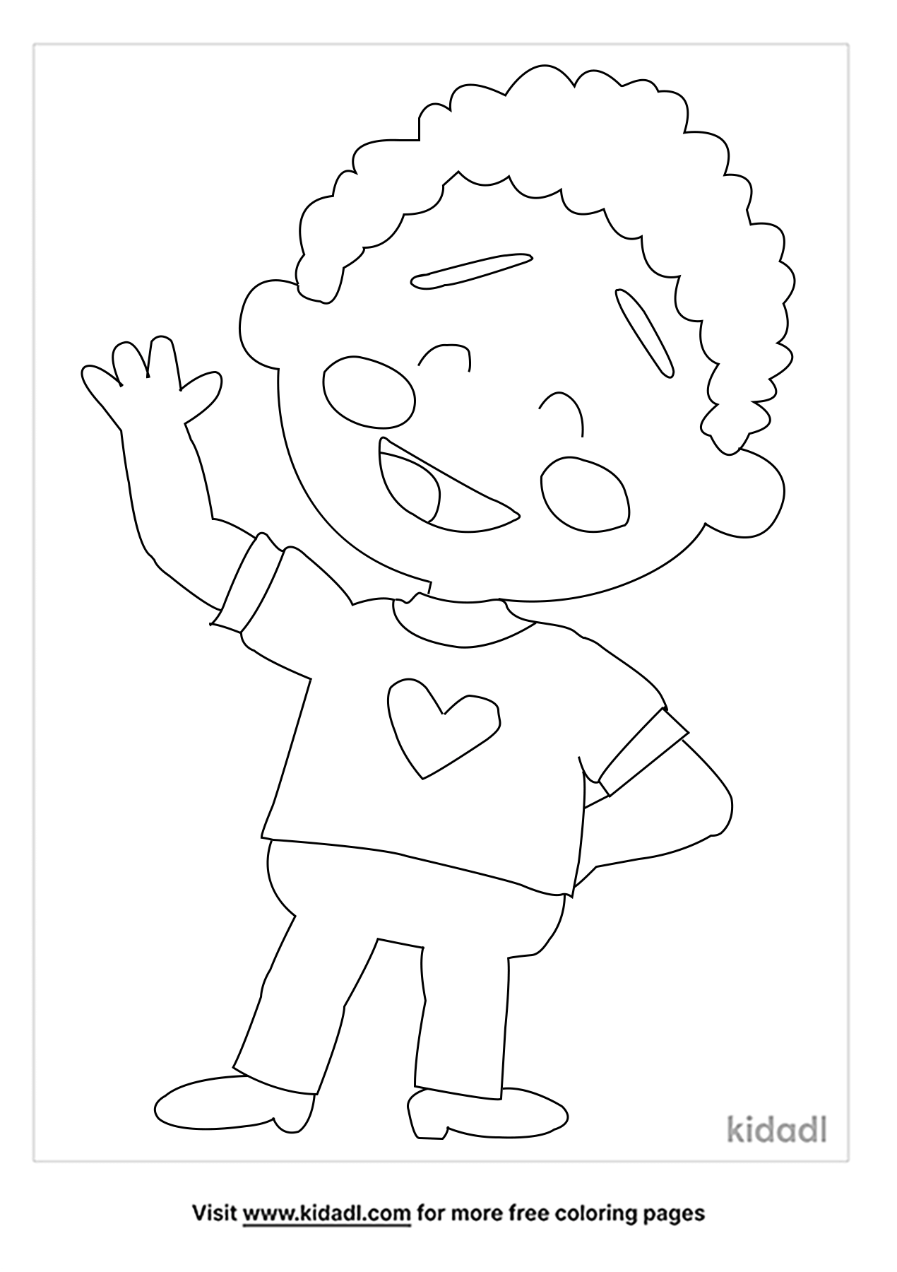 Black Boy Coloring Pages | Free People Coloring Pages | Kidadl