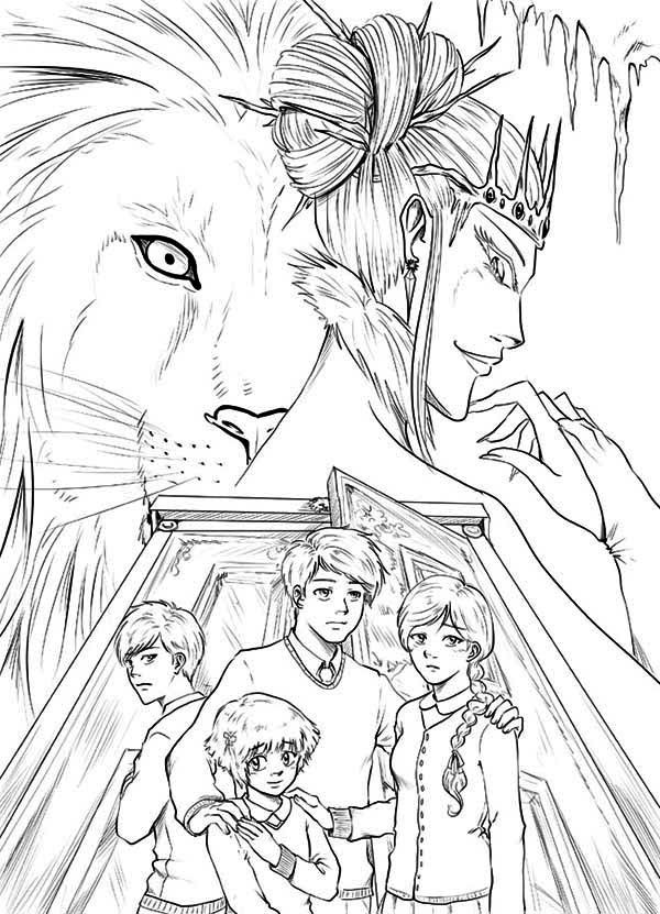Chronicles of Narnia Poster Coloring Page - Free & Printable ...