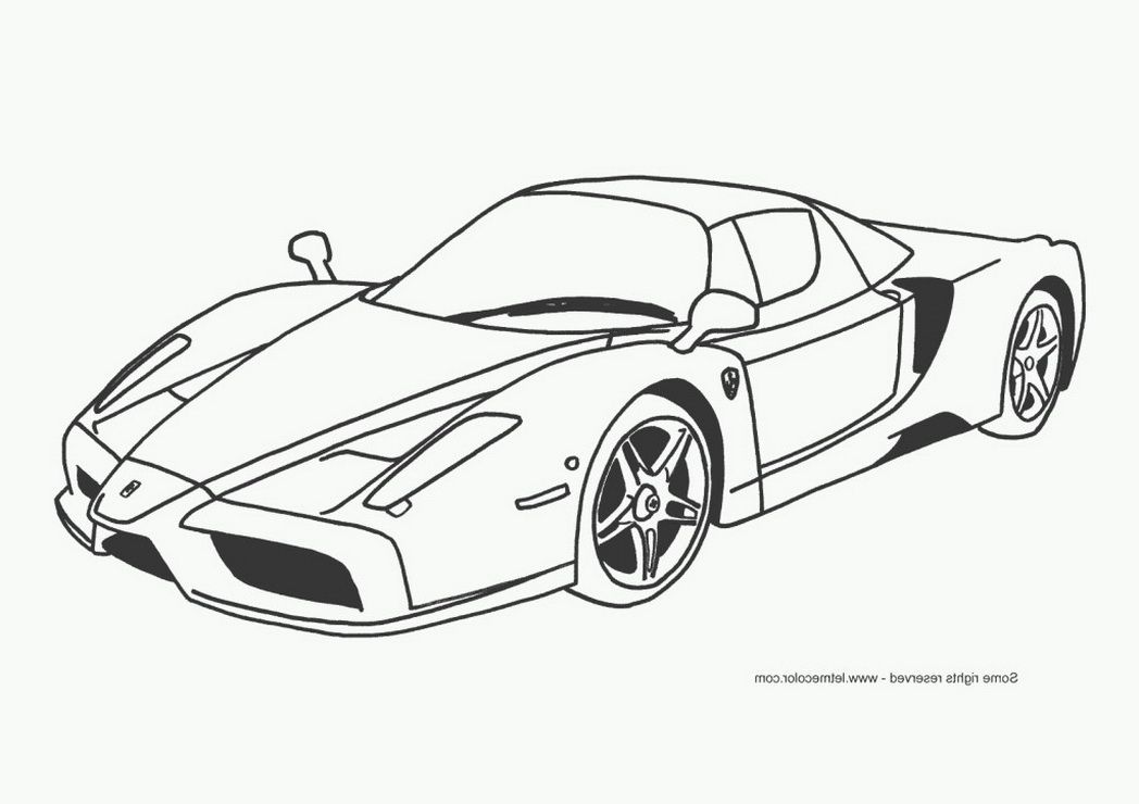 enzo-ferrari-coloring-page-letmecolor-487415 « Coloring Pages for ...