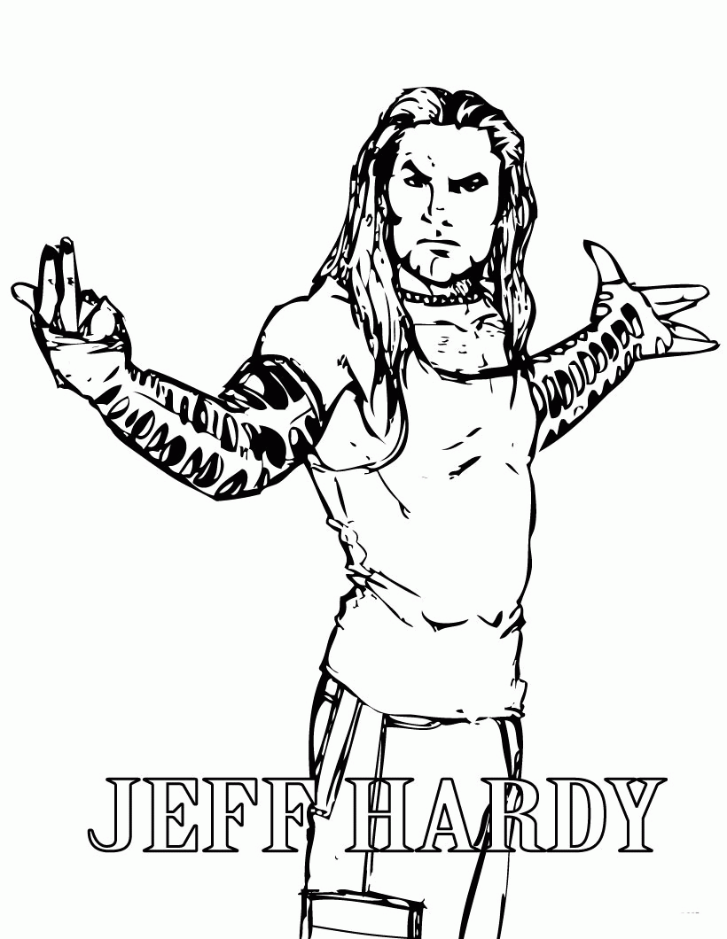14 Pics of WWE Wrestling Printable Coloring Pages - Wrestling ...