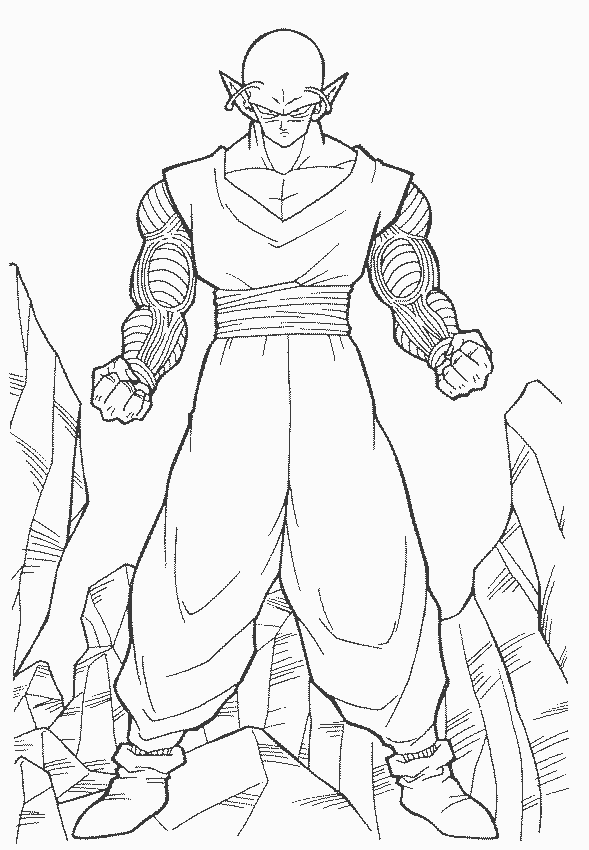 Dbz Cell Coloring Page - Coloring Home