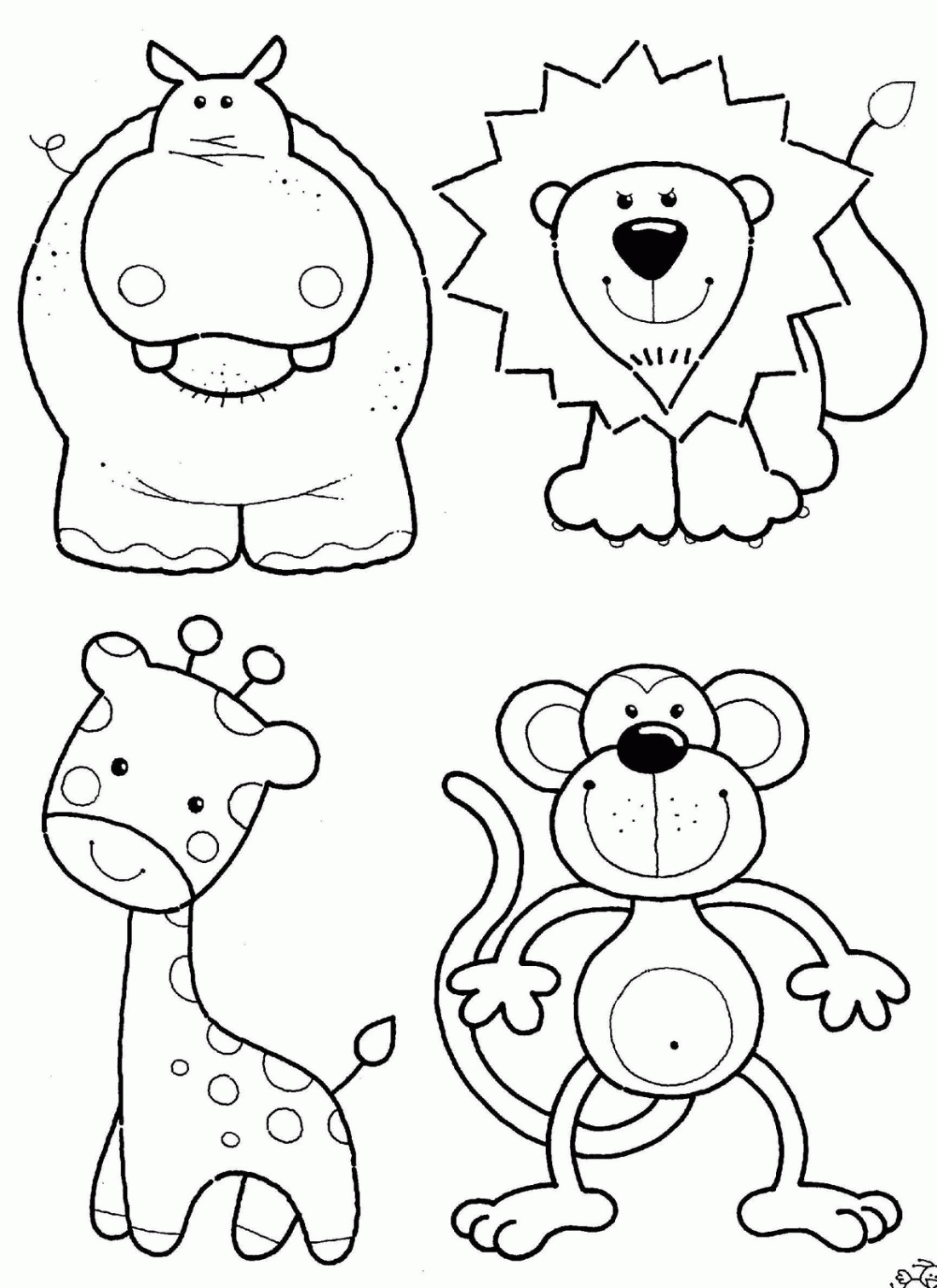 free printable coloring pages for toddler boys coloring home
