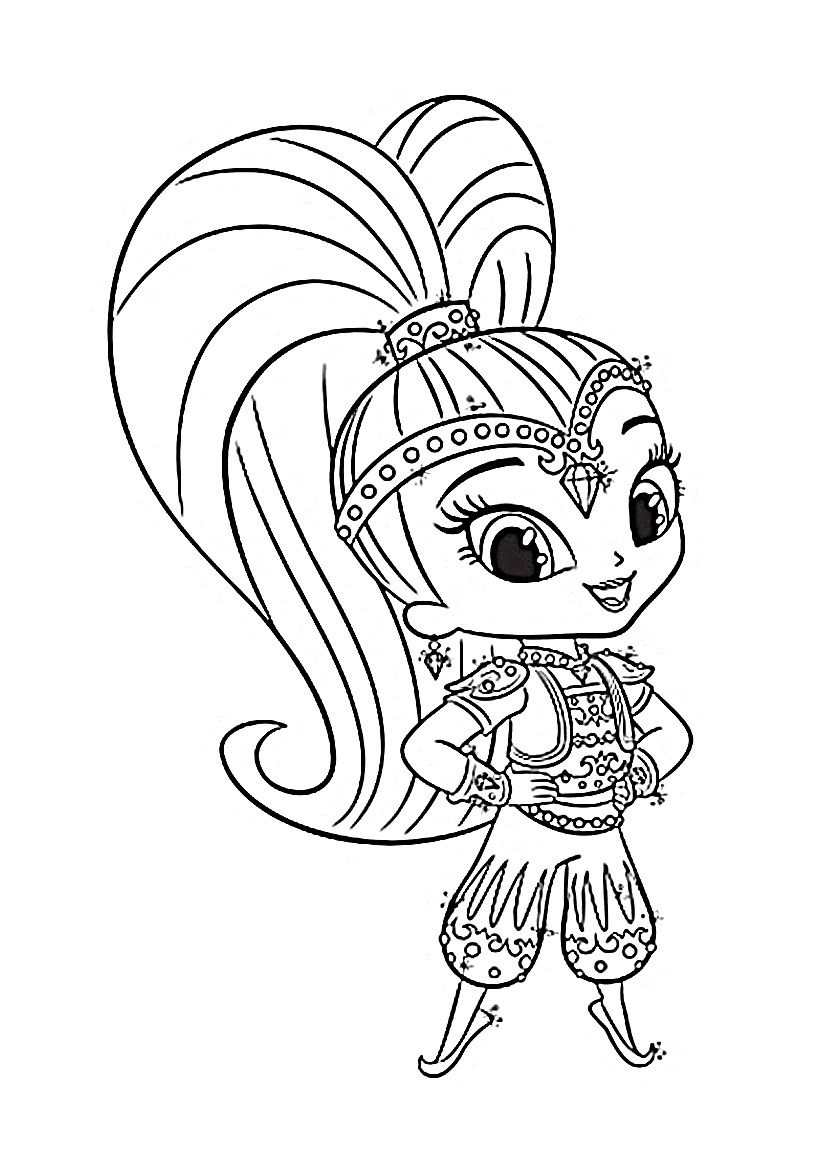 Image result for shine and shimmer coloring pages | Poppy ...