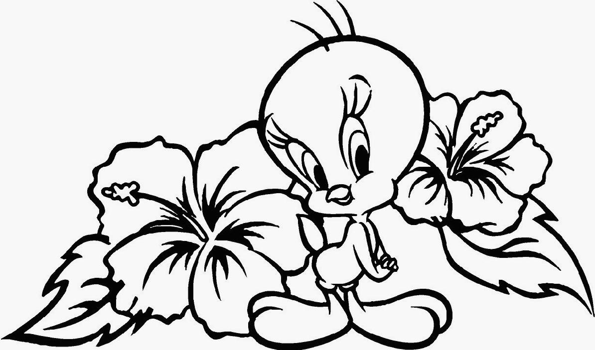 Flower Coloring Pages Images at GetDrawings | Free download