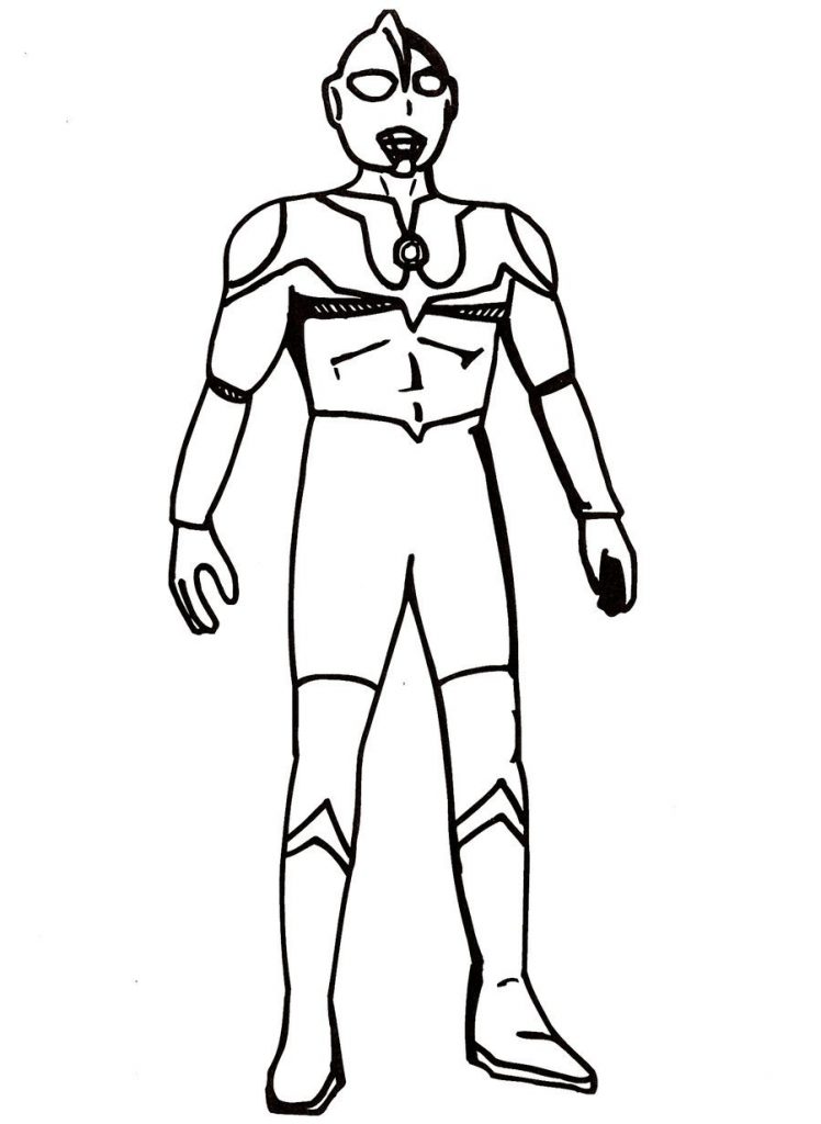 Ultraman Coloring Pages - Coloring Home