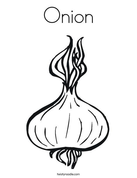 Onion Coloring Page | Vegetable coloring pages, Onion drawing, Food coloring  pages