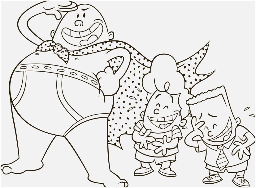 Cool Professor Poopypants Captain Underpants Coloring Pages |  AnyOneForAnyaTeam