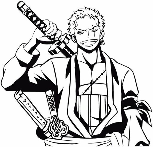 Zoro Coloring Pages - Coloring Home