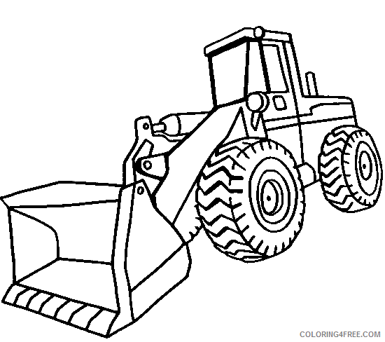 construction coloring pages vehicles Coloring4free - Coloring4Free.com