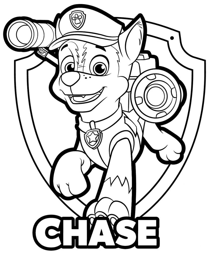 Kids Printable Coloring Pages Paw Patrol Eastere Mighty Pups – Neighborhood