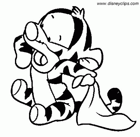 baby tiger coloring pages - High Quality Coloring Pages