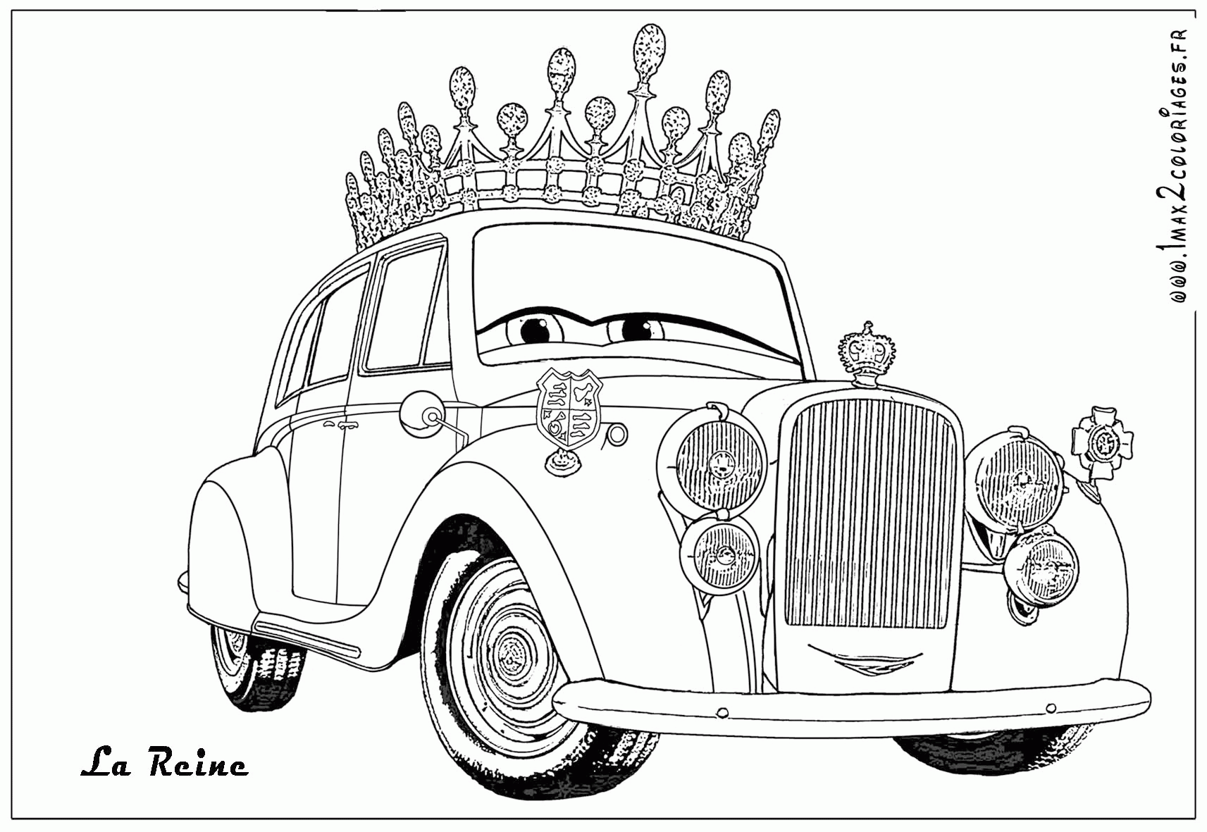 Cars 2 Colouring Pages Online Disney Cars 2 Francesco Coloring ...