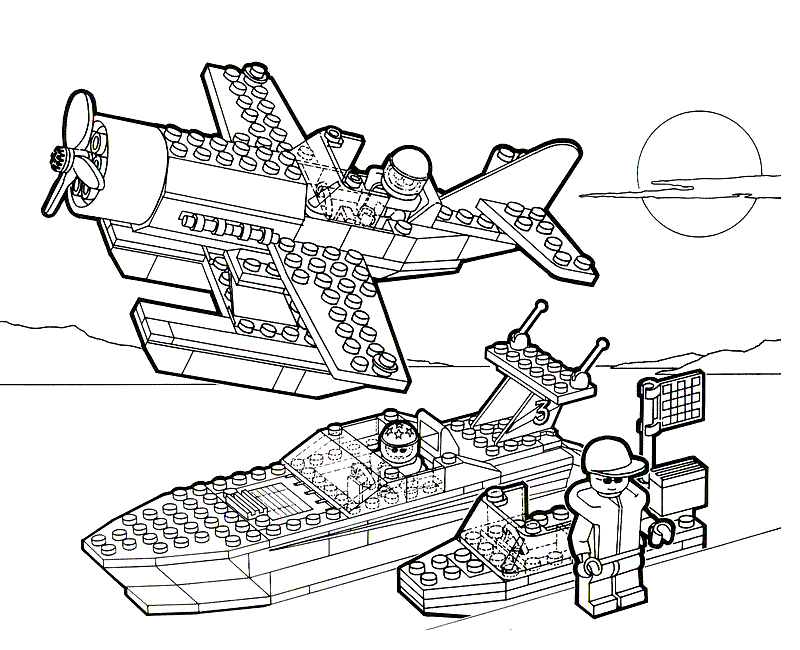 coloring page lego city - coloring home