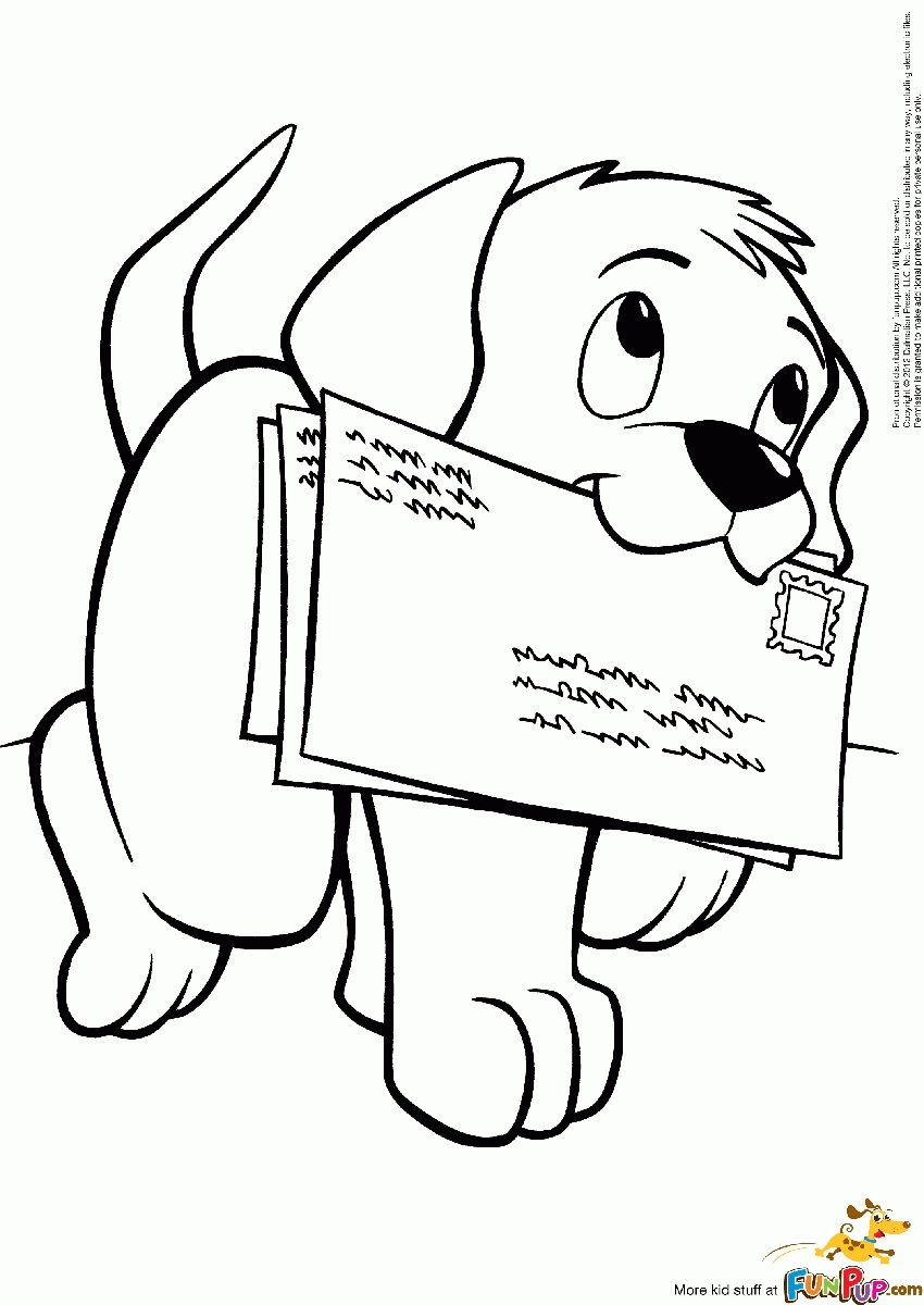 Very Cute Puppy Coloring Pages | Best Coloring Page Site