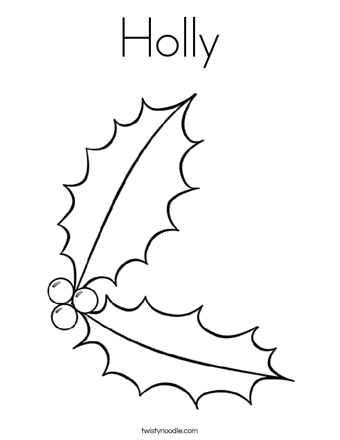 December Coloring Pages - Twisty Noodle