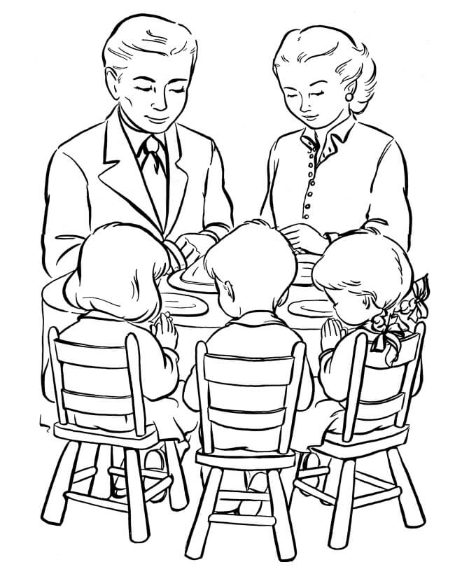 Family Coloring Pages - Free Printable Coloring Pages for Kids