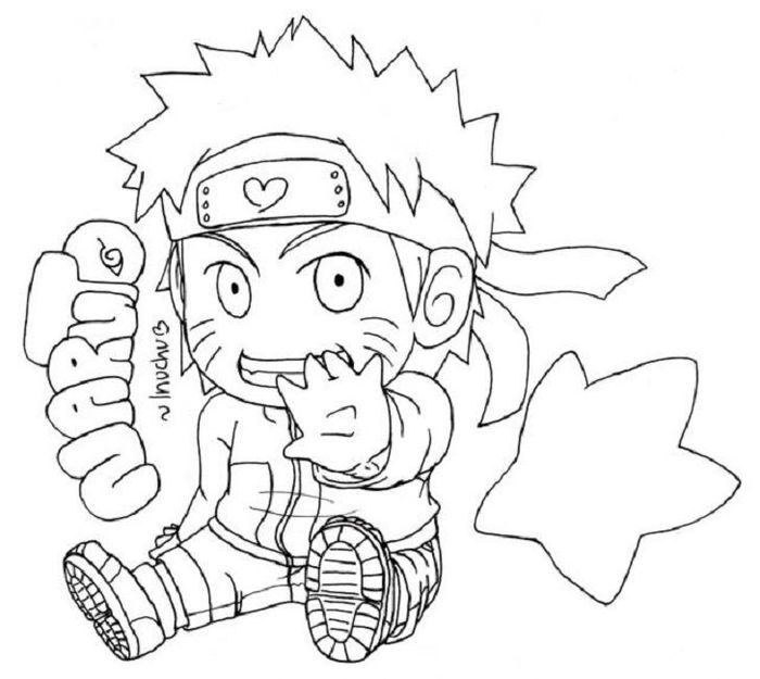 Coloring Pages Naruto Chibi | Unicorn coloring pages, Coloring books,  Cartoon coloring pages