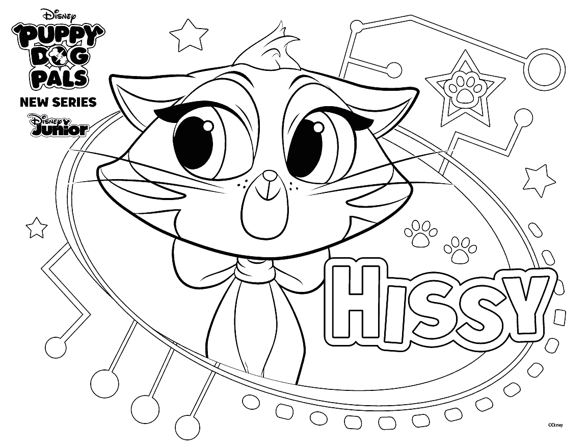 Puppy Dog Pals Coloring Pages – Hissy – coloring.rocks!