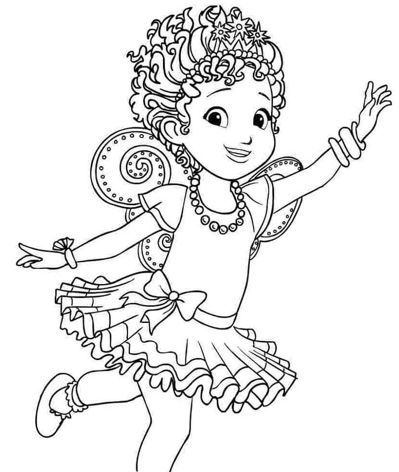 Nice Fancy Nancy Coloring Page - Free Printable Coloring Pages for Kids