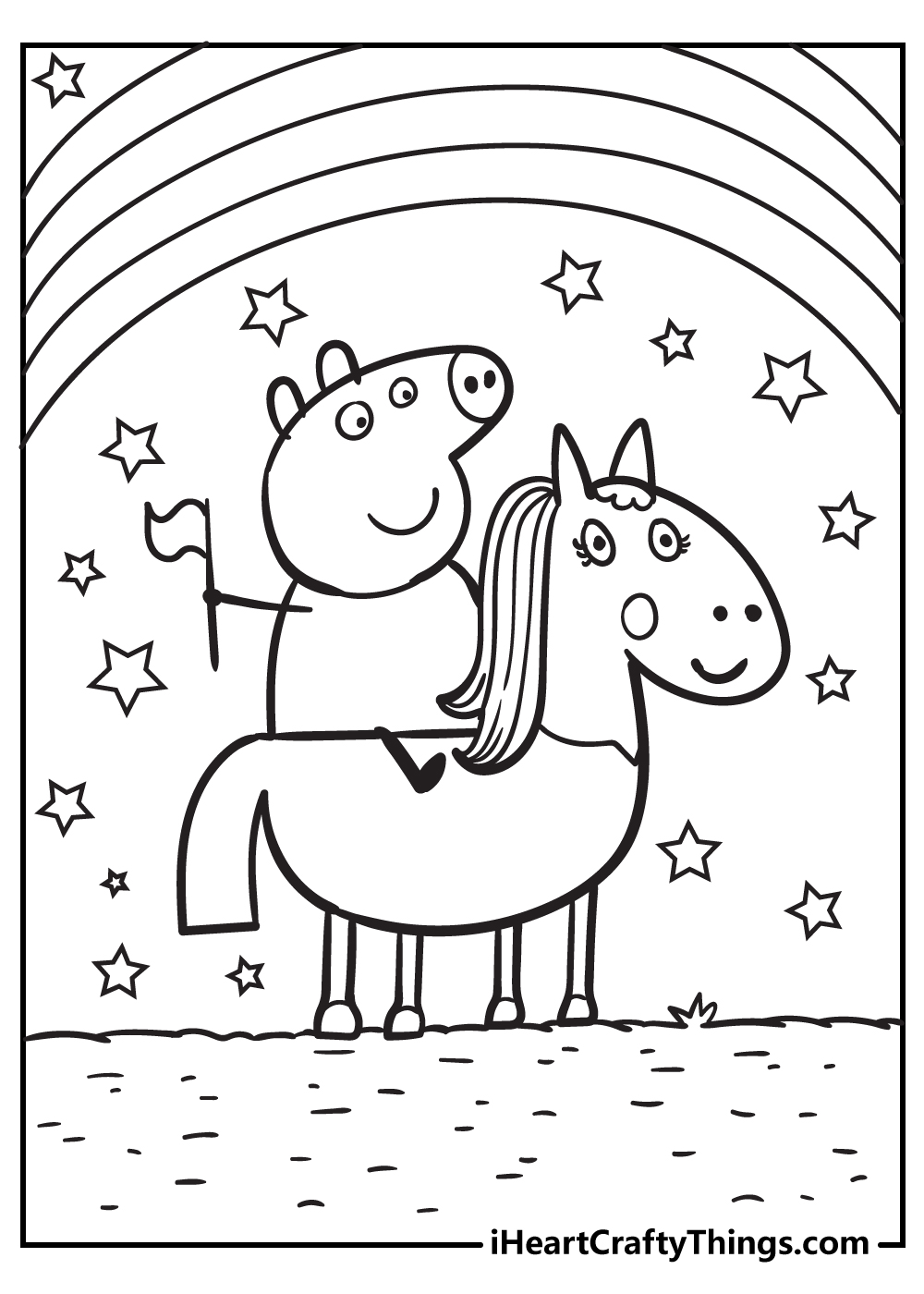Peppa Pig Coloring Pages (Updated 2022)