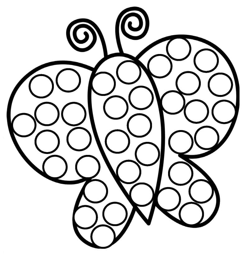 Free Dot To Dot Coloring Pages For Kindergarten