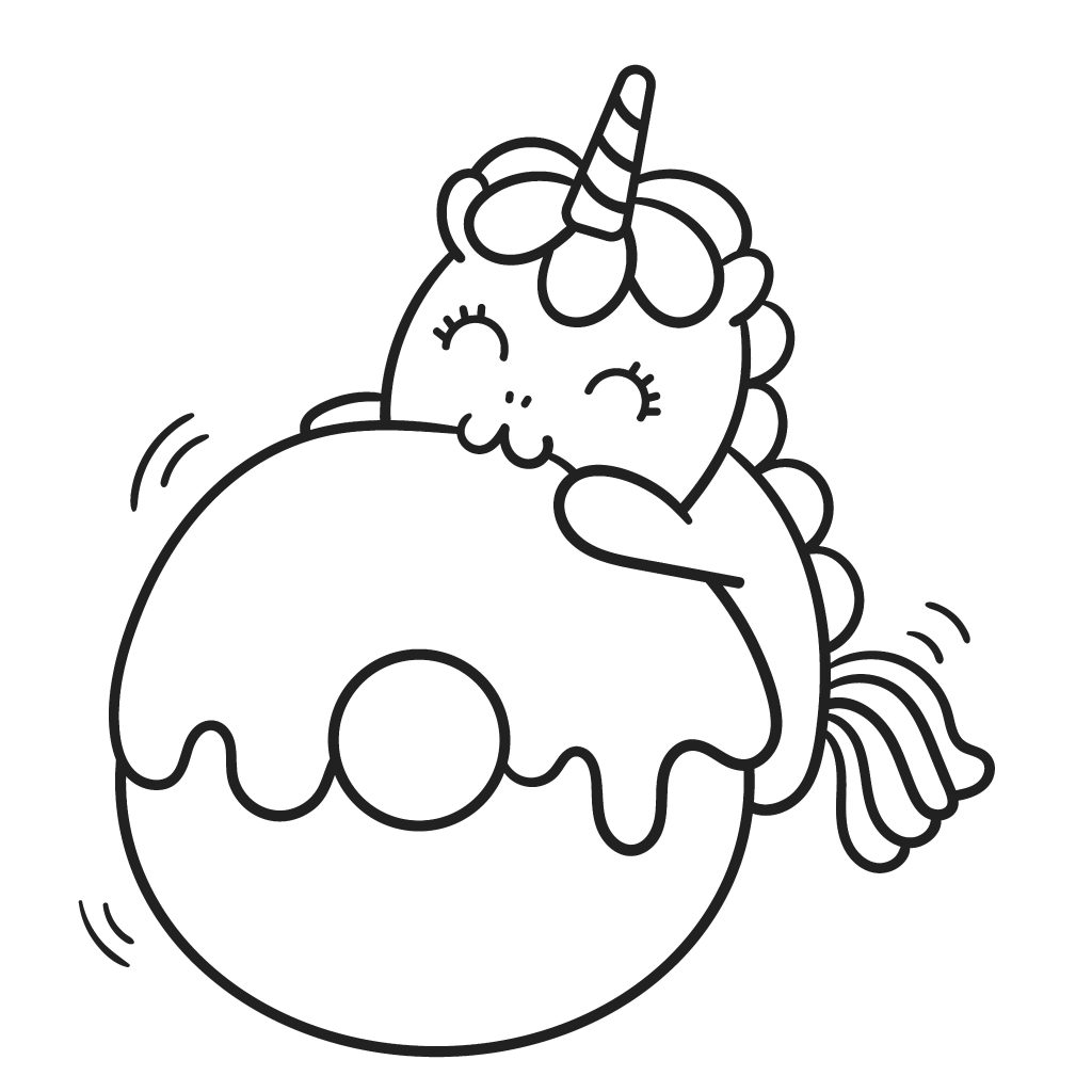 The Cutest Free Unicorn Coloring Pages Online   Coloring Home